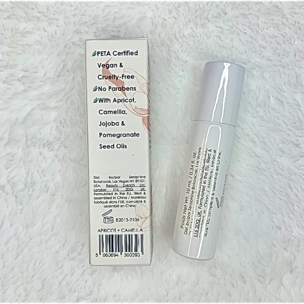 Seraphine Botanicals Apricot Camellia Lip Serum Full Size New Clearance - Picture 2 of 2